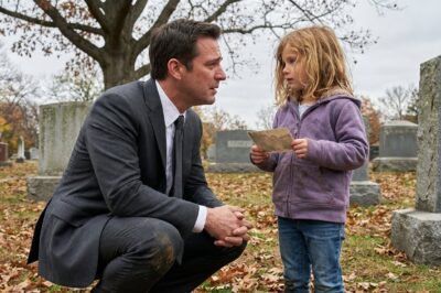 I Found My Maid’s Daughter Crying at My Child’s Grave in New York—Then I Saw What She Was Holding.