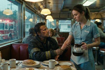 THE GIRL FROM THE FIRE: He Saved a Baby 20 Years Ago and Never Saw Her Again. Until He Walked Into a Diner and Saw the Waitress Wearing His Old Helmet Charm…