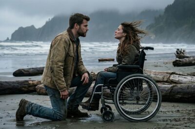 He promised to make me walk on sand again. I screamed at him to leave, but he stood in the freezing ocean storm just to prove that broken things can still shine…