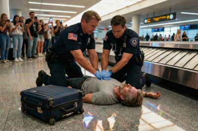 Returned to New York alone after my wife’s funeral. My own brother told me he was “too busy” to pick me up from JFK. He didn’t know that while he was texting me, I was collapsing on the curb. The news footage changed everything…