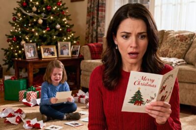In Ohio, I found my 6-year-old daughter DELETED from our family Christmas cards! My mother’s reason made me sick!