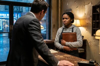 Broke and working double shifts in the South Bronx, I dragged a collapsing stranger out of the rain, only to discover he’s a billionaire who left me his entire hotel—but his “generous” gift came with a deadly mob secret!