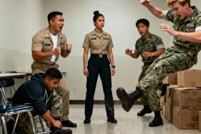 4 Basic Training Recruits Thought I Was ‘Just a Girl’—In 15 Seconds, My Navy SEAL Training Shredded Their Lives. The Unseen Warrior of Naval Station Norfolk. You Won’t Believe How Fast Arrogance Collapses. The Viral Video That Exposed a Classified Operator and Sparked a National Debate on Sexism and True Strength.