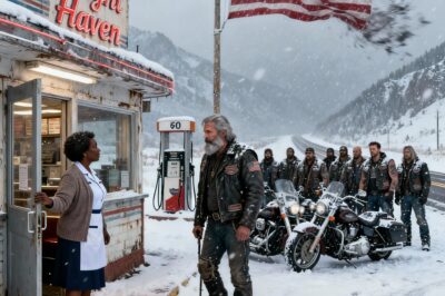 7 DAYS LEFT: I Was Counting My Last $47 When 15 Hells Angels Knocked in a Killer Snowstorm. What They Did Next Saved My Life, My Diner, and Changed the Code of the American Highway Forever.