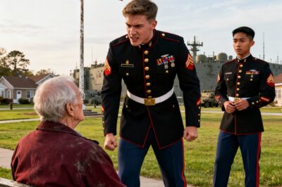 They pulled a gun on an old man, demanding respect. What they didn’t know was his medal count was double their age, and his silence hid the US Marine Corps’ most terrifying combat legend—Call Sign: Reaper. THEY JUST CROSSED A GHOST.
