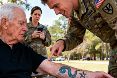 The Last Ghost Walks Among Us: A General’s Unthinkable Act of Honor for the Old Man They Mocked For His Faded Ink.