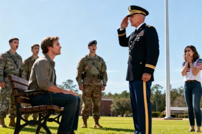 💀 THE FORGOTTEN GHOST: Four-Star General Delivers SHOCKING SALUTE to an Old Man MOCKED for His “Drunken Doodles” Tattoo! You Won’t BELIEVE What Happened Next! 🇺🇸