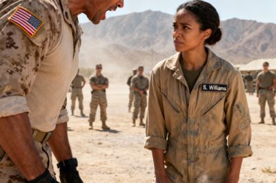 The Day the Cleaning Lady Showed the Elite Snipers the Invisible River of Air, Exposing a Fatal Kind of Arrogance, and the Secret Scar That Explained Everything.