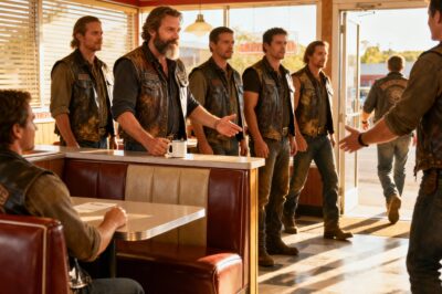 The Silence That Precedes a Desert Storm: When Five Outlaws Decided the World Had Taken Enough and a Little Girl Dared to Lift Her Shirt and Rewrite Her Fate.