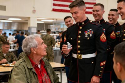 “JUICEBOX?!”: The Cocky Marine Captain Who Mocked an Old Man’s Lighter Until a THREE-STAR GENERAL Dropped to His KNEES! What Happened Next SHOCKED the Entire Base!