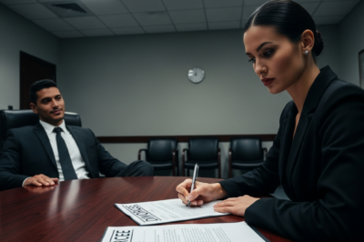 He Cheated With My Employee And Demanded My Montecito Mansion In The Divorce, So I Signed The Papers With A Smile And Watched Him Celebrate His “Victory” Before Revealing The Brutal Surprise I Left In The Driveway