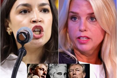 AOC DEMANDS BONDI RESIGN: “THE COVER-UP IS OUT IN THE OPEN” AS TRUMP’S DOJ SCRUBS EPSTEIN FILES TO PROTECT THE POWERFUL ELITE!