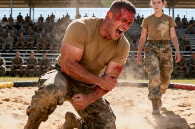 I Was the “Weak” Female Recruit 300 Navy SEALs Laughed At. Then I Broke Their Ringleader’s Arm in One Second, and the Room Went Dead Silent when the Admiral Finally Said My Real Name.