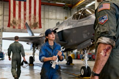 She Spent 3 Years as a “Ghost” Mechanic, Loading Missiles for Rookies Who Mocked Her Dead Squadron. But When She Saw the Base Commander Send a Young Pilot Into the Same “Accidental” Trap That Killed Her Team, She Broke Her Silence—and Revealed the Shocking Truth About Her Identity.