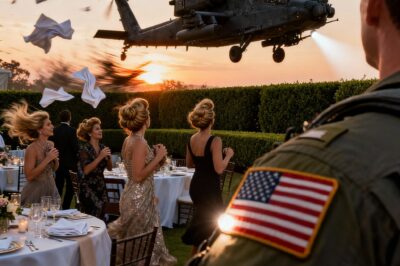 They invited the “Class Loser” to the reunion as a prank, betting on her humiliation. They didn’t know she was landing an Apache Helicopter on the front lawn.