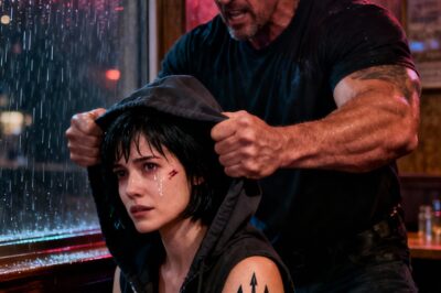 Everyone Laughed At The “Cute Little Butterfly” Tattoo On Her Arm—Until Her Hood Came Off And The 6’4″ SEAL Commander Froze In Terror.