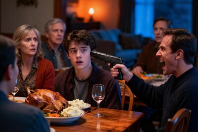 “Sign The Papers Or Else!” — My Dad Gun Pressed To My Head and Mocked My “Little Science Hobby” And Cut Me Out Of The Will At Thanksgiving Dinner. He Didn’t Know That…