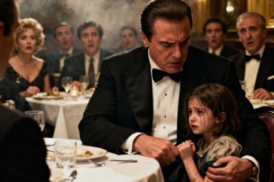The little girl panicked, ran to where the mafia boss was sitting eating and cried loudly, “They beat my mother!” — Instead of being upset, what the mafia boss did next…