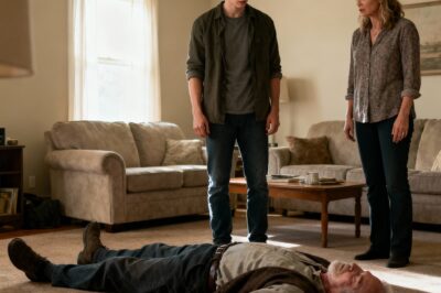 My stepmother left my grandfather DE3D on the floor, instead of panicking, she expected me to come home and “HANDLE IT” — BUT they didn’t know, my REAL job was…