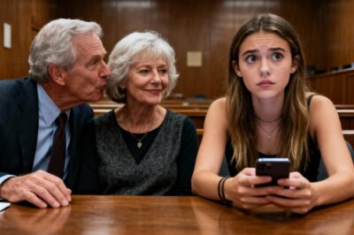 THEY PETITIONED THE COURT TO DECLARE ME DEAD SO THEY COULD CASH OUT MY TRUST FUND. THEY DIDN’T KNOW I WAS WATCHING THEM FROM A SATELLITE FEED.