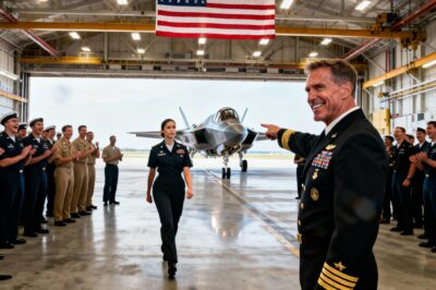 😭 They mocked her, grounded her, and buried her past. But when the cocky SEAL Commander at NAS Oceana dared the forgotten logistics officer to fly an F-35, he had no idea he was shaming the ghost who saved his life.