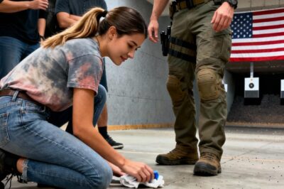 They Laughed at the Janitor Scrubbing Floors at a Gun Range in Riverside. They Had No Idea They Were Mocking the Navy SEAL Sniper Who’d Quietly Saved 300 Lives. My Name Is Ivy Wallace, and This Is the Day My Past Exploded Into My Present.