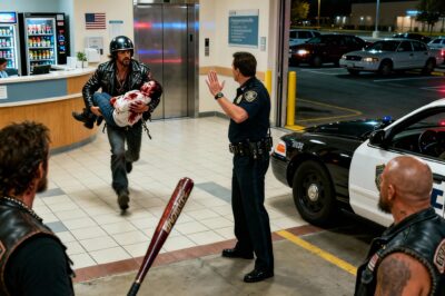 “He’s Hurting Me!” — 97 Bikers Stormed Hospital To Protect A Girl From Her ‘SICK’ Stepfather…