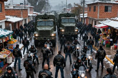 EL DÍA QUE EL BARRIO TEMBLÓ: UN CASERO MILLONARIO ECHÓ A LA CALLE A UN HÉROE DE 90 AÑOS EN PLENA HELADA PARA SUBIR LA RENTA, PERO NO SABÍA QUE EL ANCIANO TENÍA UN EJÉRCITO. LA BRUTAL VENGANZA DE LOS “LOBOS DE ACERO” QUE HIZO LLORAR A TODO MÉXICO.