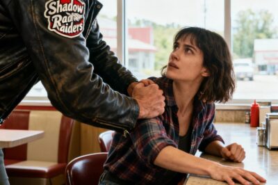 They thought she was just a helpless single mom in Fox Hollow, Montana, but they didn’t know she buried her sniper rifle in the barn! When the gang threatened her kids, the wolf woke up