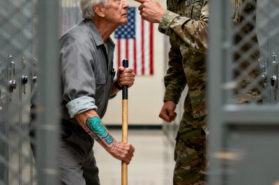 They Laughed at His Old Clothes and Dirty Job at Fort Benning, But When the General Saw the Faded Ink on His Wrist, The Entire Base Froze in Terror at the Truth!