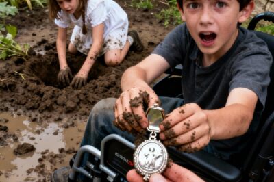 I Caught My Maid’s 7-Year-Old Daughter Digging In My Garden. What She Pulled Out Of The Mud Saved My Paralyzed Son’s Life.