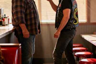 A lonely trucker at a diner in Nevada watched a gang bully a helpless waitress. Everyone was too scared to move, but he remembered the oath he took. What happened next left the entire town in shock. Don’t mess with a man who has nothing to lose.