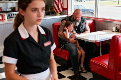 A Poor Waitress Risked Her Job to Tell a Biker Dad the Truth About His Daughter’s “Permanent” Deafness, and What She Pulled Out With Tweezers Will Make You Believe in Miracles Again!