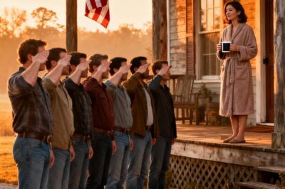 A lonely mother in Louisiana was humiliated by guards who tried to remove her from the front row, but tears flowed when 10 Navy SEALs surrounded her and revealed the shocking truth to everyone.