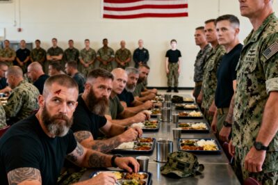 He thought she was just a weak civilian he could bully in Coronado, but he didn’t see the silver bracelet she wore. When 30 SEALs stood up in silence, he realized he had just slapped the daughter of the woman who saved their lives.