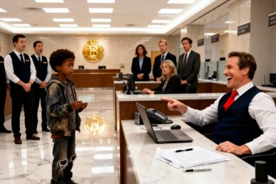 THE MILLION-DOLLAR MOCKERY: The Bank Manager Who Laughed at a 10-Year-Old Black Kid’s Worn-Out Shoes BUT He Didn’t Know His Nightmare Is Being…