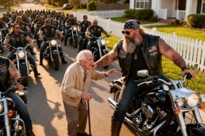 He Thought He Was Alone Against the Attackers. He Was Wrong. See the Moment a Biker Crew Became His Guardian Angels.