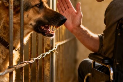 “Do Not Enter! This Dog Is Scheduled To Die!” He Ignored The Warnings, Locked Eyes With The Beast, And Whispered Two Words That Changed Everything. The Secret They Shared Left Us All In Tears.