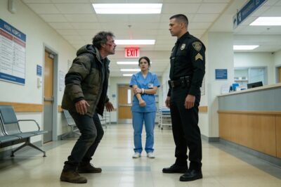 He Refused To Leave The Desk. Until A Quiet Security Guard Whispered Words That Made Him Run