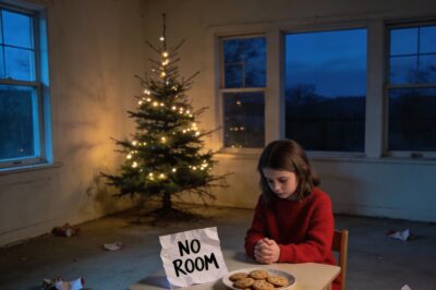 My daughter spent Christmas in an EMPTY HOUSE after my family said there was “NO ROOM” at the table…