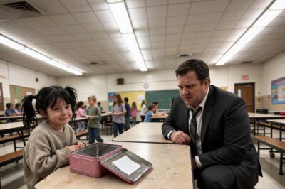 Billionaire Finds Empty Lunchbox In Michigan. The 5 Words Written By Her Mom Changed His Life Forever.