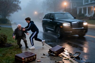 My parents DUMPED my blind grandfather at my gate in Connecticut at 5 AM with broken suitcases!  They thought he was a broke burden, but they didn’t know he was hiding a SECRET fortune!  The revenge he took on them is pure gold!