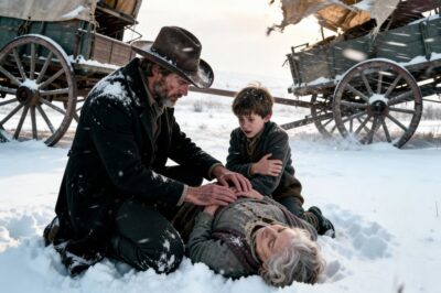 Why This Lonely Montana Cowboy Almost Let While a Billionaire Heiress and Her Grandson Froze in a Blizzard, Until He Saw the Little Boy’s Face. The Shocking Twist Will Leave You in Tears!