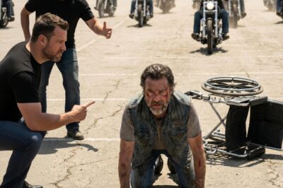 BEYOND THE BROKEN STEEL: When Three Young Bullies Toppled a Disabled Veteran for a Viral Video, They Didn’t Realize a “Wall of Leather” Was Closing In!