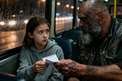 I was 17 and ready to end it all in Seattle until a terrifying stranger on the bus handed me a folded paper with six words that saved my life and changed everything.