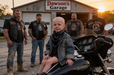 HE SOLD HIS 9-YEAR-OLD STEPDAUGHTER’S HAIR FOR DRUG MONEY—But When He Tracked Her To This Biker Garage, He Realized He Just Challenged The Deadliest Pack Of Wolves In Arkansas!