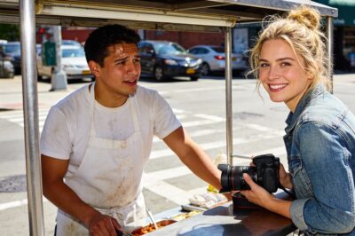 A struggling street vendor on the verge of bankruptcy finds hope when a mysterious woman asks for more than just food, saving him from despair in the heart of Austin, Texas