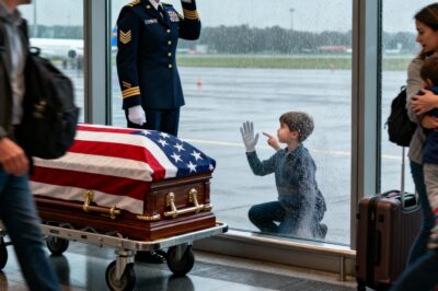 Airport Security Blocked A Lone Woman Escorting A Coffin. They Had No Idea She Was The Navy SEAL Who Saved 23 Lives.