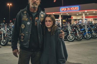 THE 3 A.M. RECKONING: A Biker Heard a “Sale Price” for a 14-Year-Old Girl Behind a Gas Station Wall—$5,000!