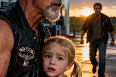 A terrifying scream shattered the afternoon silence at a Nevada truck stop, and suddenly a six-year-old angel was clinging to my leg, begging for protection from the monster in the golf shirt who called her “sweetheart” but looked at her like prey.